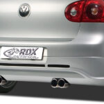 LK Performance RDX rear bumper extension VW Golf 5 "GTI/R-Five" with exhaust hole left & right | Automotive,body kit,bodykit,car accessories,Car Parts,diffuser,front,front lip,Golf 5,rear,rear bumper extension,side skirt,side skirts,sideskirt,splitter,spo