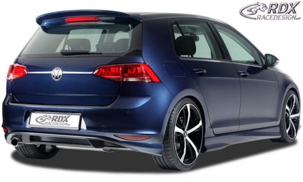 LK Performance RDX rear bumper extension VW Golf 7 center part | Automotive,body kit,bodykit,car accessories,Car Parts,diffuser,front,front lip,Golf 7,rear,rear bumper extension,side skirt,side skirts,sideskirt,splitter,spoiler