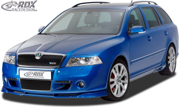 LK Performance RDX Front Spoiler VARIO-X SKODA Octavia 2 RS Typ 1Z -2008 Front Lip Splitter - LK Auto Factors
