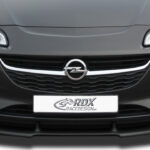 LK Performance RDX Front Spoiler VARIO-X OPEL Corsa E Front Lip Splitter - LK Auto Factors