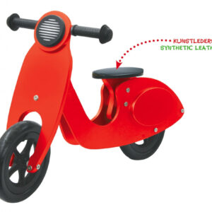 Push-Bike Wood Scooter red | 12v kids ride on,Foot to Floor,Kids ride on,Motorbike BMW,Push-Bike