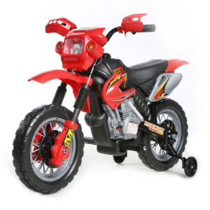 Red Mini Motocross - 6V Kids' Electric Ride On Bike | Electric Ride On Bike,Kids ride on,Motorcycles