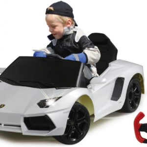 Ride-on Lamborghini Aventador white | 12v kids ride on,Kids ride on,Lamborghini,SUPERCARS