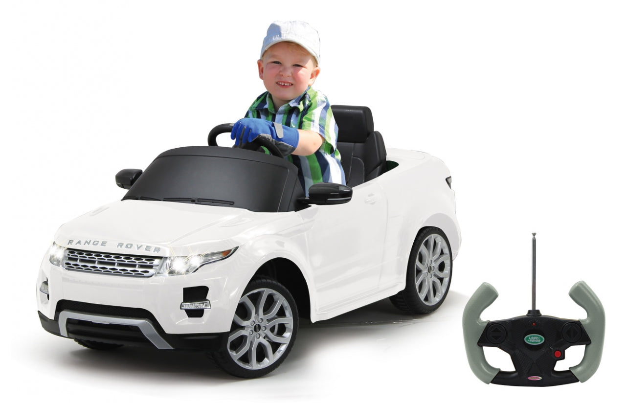 Ride-on Land Rover Evoque whit e 27Mhz 4X4 | 12v kids ride on,Kids ride on,land rover,SALOON & HOT HATCHES