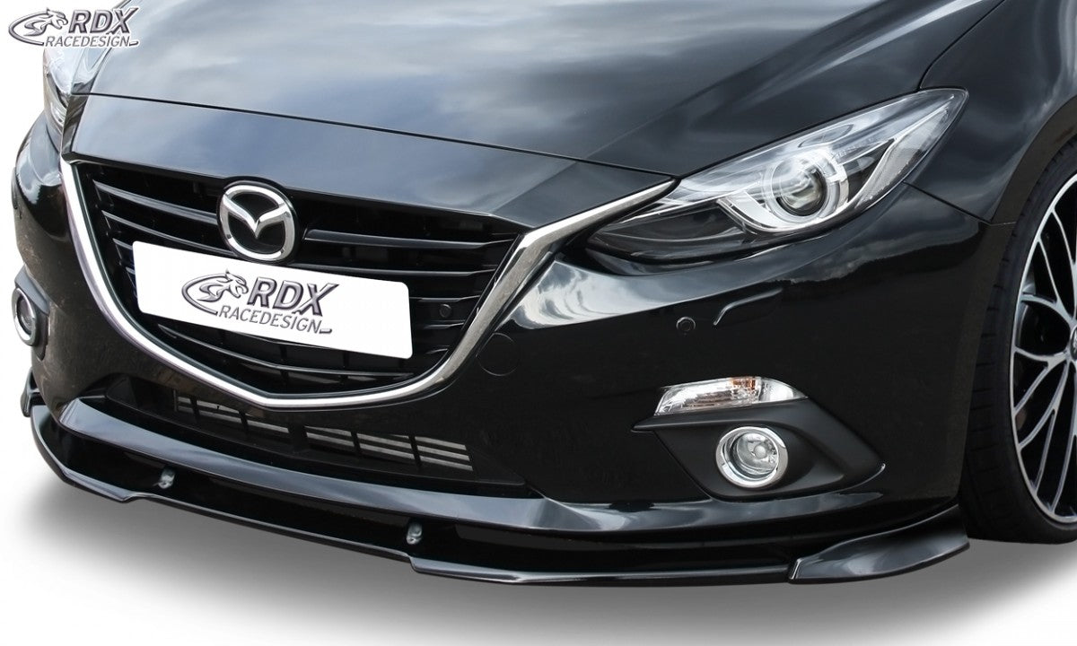 LK Performance RDX Front Spoiler VARIO-X MAZDA 3 (BM) Front Lip Splitter - LK Auto Factors