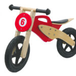 Push-Bike Wood Moto red | 12v kids ride on,Foot to Floor,Kids ride on,Motorbike BMW,Push-Bike