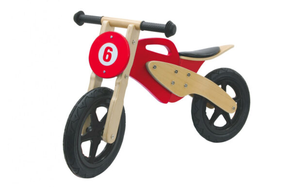 Push-Bike Wood Moto red | 12v kids ride on,Foot to Floor,Kids ride on,Motorbike BMW,Push-Bike