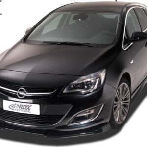 LK Performance RDX Front Spoiler VARIO-X OPEL Astra J 2012+ Front Lip Splitter - LK Auto Factors