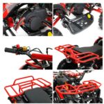 49cc Nitro Sports Style E-Start 6" Mini Quad ATV - LK Auto Factors