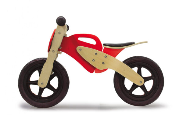 Push-Bike Wood Moto red | 12v kids ride on,Foot to Floor,Kids ride on,Motorbike BMW,Push-Bike