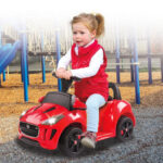 Rideon Kiddy-Jaguar Red | 12v kids ride on,Foot to Floor,JAGUAR,Kids ride on