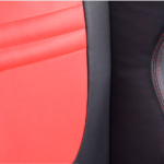 Sportseat Set Racecar artificial leather black/red | Sports seats,Sportseat Set