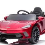 McLaren GT 12V 10A Battery Powered Kids Electric Ride On Toy Car EVA Wheels Leather Seats