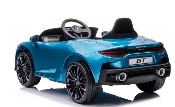 McLaren GT 12V 10A Battery Powered Kids Electric Ride On Toy Car EVA Wheels Leather Seats