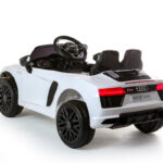 12V Licensed White Audi R8 Spyder Battery Ride On Car