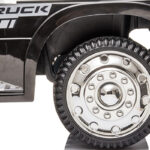 White R/C Four Motor Artic Truck & Trailer - 12V Kids' Electric Ride On