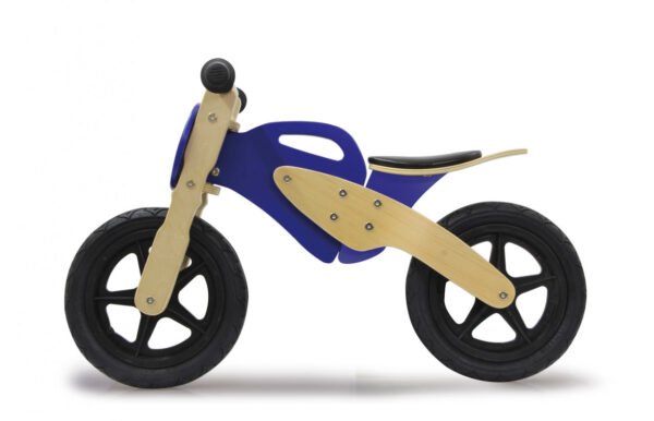 Push-Bike Wood Bike blue | Foot to Floor,Kids ride on,Motorbike BMW,Push-Bike