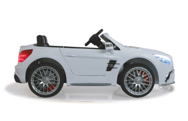 Ride-on Mercedes-AMG SL 65 white 12V | 12v kids ride on,Kids ride on,Mercedes AMG,SALOON & HOT HATCHES