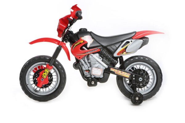 Red Mini Motocross - 6V Kids' Electric Ride On Bike | Electric Ride On Bike,Kids ride on,Motorcycles
