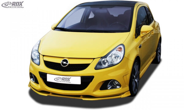 LK Performance RDX Front Spoiler VARIO-X OPEL Corsa D OPC -2010 (Fit for OPC and Cars with OPC Frontbumper) Front Lip Splitter - LK Auto Factors