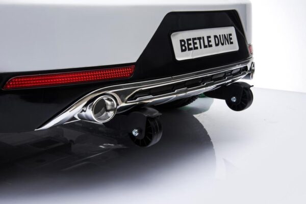 Volkswagen Licenced VW BEETLE 12V 4.5A Battery Powered Kids Electric Ride On Toy Car (MODEL S303 WHITE) - LK Auto Factors