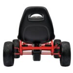Kids Go Kart with Foot Pedal EVA Wheels Brake Lever Clutch Gear (MODEL HP003) BLACK - LK Auto Factors
