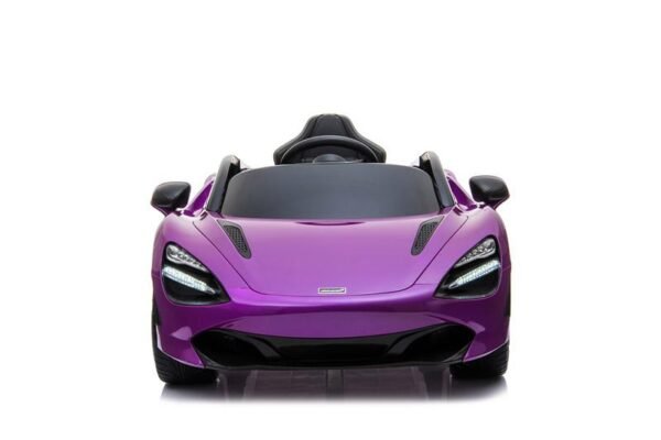 McLaren 720S Lisenced 12V Battery Powered Kids Electric Ride On Toy Car EVA Wheels Leather Seats (Model: M720S) Lantana Purple - LK Auto Factors
