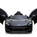 McLaren 720S Lisenced 12V Battery Powered Kids Electric Ride On Toy Car EVA Wheels Leather Seats (Model: M720S) Onyx BLACK - LK Auto Factors