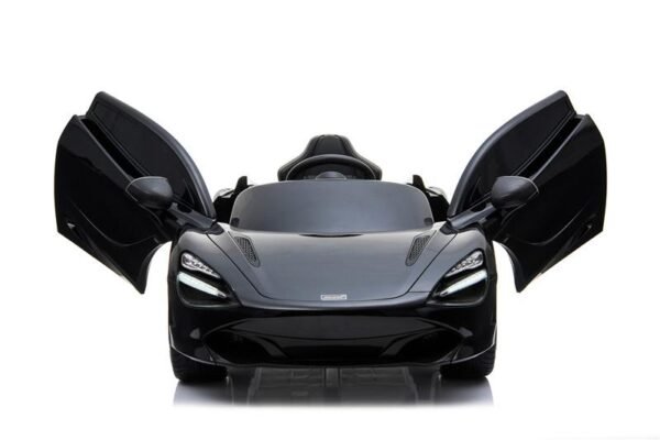 McLaren 720S Lisenced 12V Battery Powered Kids Electric Ride On Toy Car EVA Wheels Leather Seats (Model: M720S) Onyx BLACK - LK Auto Factors