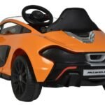 McLaren P1 Licenced 12V 7A Battery Powered Kids Electric Ride On Toy Car (Model: 672R) Orange - LK Auto Factors