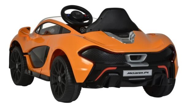 McLaren P1 Licenced 12V 7A Battery Powered Kids Electric Ride On Toy Car (Model: 672R) Orange - LK Auto Factors