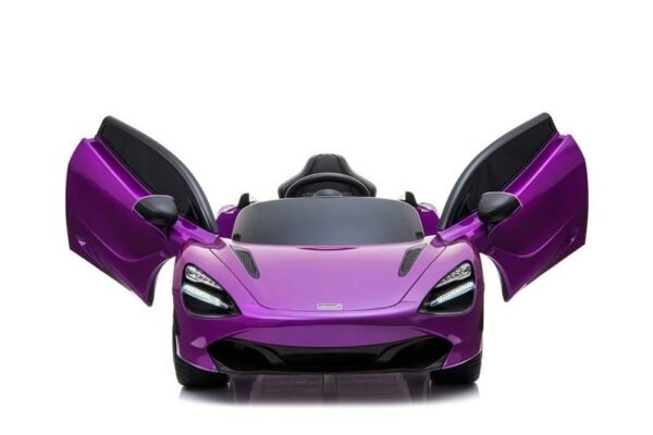 McLaren 720S Lisenced 12V Battery Powered Kids Electric Ride On Toy Car EVA Wheels Leather Seats (Model: M720S) Lantana Purple - LK Auto Factors