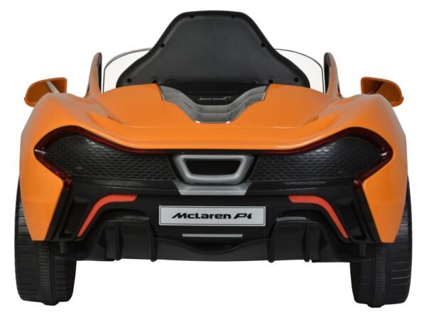 McLaren P1 Licenced 12V 7A Battery Powered Kids Electric Ride On Toy Car (Model: 672R) Orange - LK Auto Factors