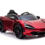 McLaren 720S Lisenced 12V Battery Powered Kids Electric Ride On Toy Car EVA Wheels Leather Seats (Model: M720S) Memphis RED - LK Auto Factors