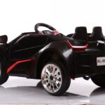 Kids 2x6V 15W TWO MOTORS Battery Powered UNBRANDED BMW i8 Style Electric Ride On Toy Car (Model: KL1888) BLACK - LK Auto Factors