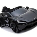 McLaren 720S Lisenced 12V Battery Powered Kids Electric Ride On Toy Car EVA Wheels Leather Seats (Model: M720S) Onyx BLACK - LK Auto Factors