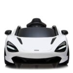 McLaren 720S Lisenced 12V Battery Powered Kids Electric Ride On Toy Car EVA Wheels Leather Seats (Model: M720S) Solica White - LK Auto Factors