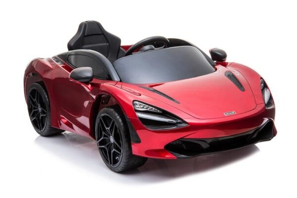 McLaren 720S Lisenced 12V Battery Powered Kids Electric Ride On Toy Car EVA Wheels Leather Seats (Model: M720S) Memphis RED - LK Auto Factors