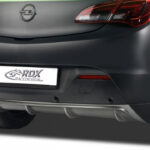 LK Performance RDX rear bumper extension OPEL Astra J GTC Diffusor - LK Auto Factors