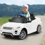 Ride-on Land Rover Evoque whit e 27Mhz 4X4 | 12v kids ride on,Kids ride on,land rover,SALOON & HOT HATCHES