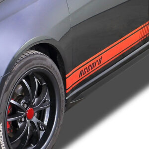 LK Performance RDX Sideskirts HONDA Accord 7 2002-2006 Sedan and Tourer/StationWagon "Slim" - LK Auto Factors