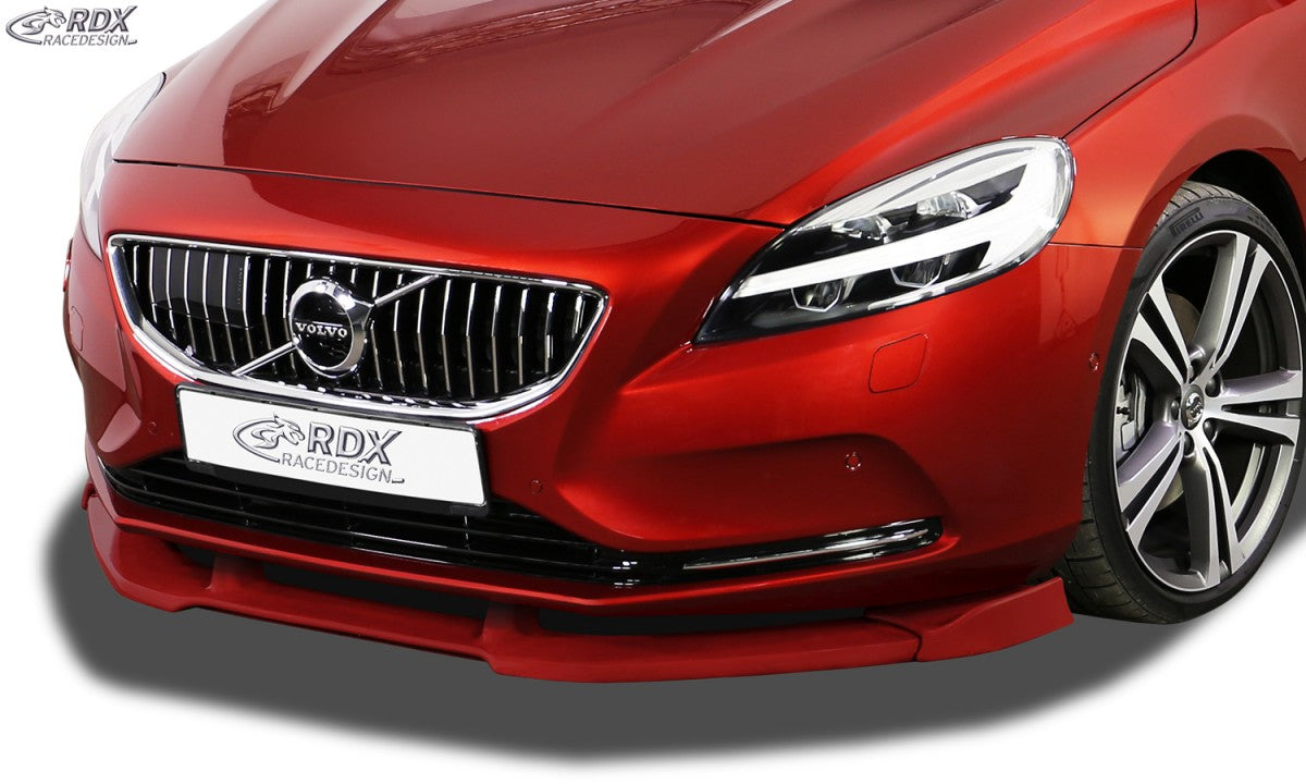 LK Performance RDX Front Spoiler VARIO-X VOLVO V40 2012+ Front Lip Splitter - LK Auto Factors