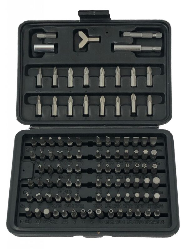 PM US SCREWDRIVER BIT 100 PIECE SET - LK Auto Factors