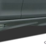 LK Performance RDX Sideskirts SKODA Octavia 2 / 1Z (incl. Facelift) "GT4"  Made from ABS plastic, new, unpainted, including installation accessories, aluminium mesh (silver) and instruction, TÜV approval. - LK Auto Factors