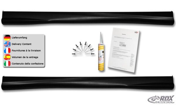 LK Performance RDX Sideskirts SKODA Fabia 3 (NJ) "TurboR - LK Auto Factors