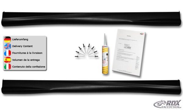LK Performance RDX Sideskirts PEUGEOT 508 "Turbo - LK Auto Factors