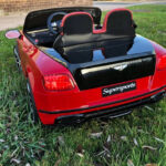 Bentley Continental Super Sports Ride on Car - 12V 2WD Painted Red and Black | 12v kids ride on,Kids ride on,Ride on Car,SUPERCARS