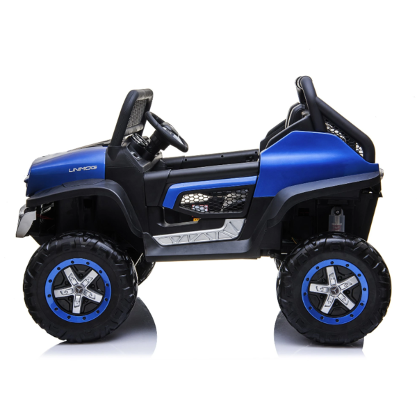 Mercedes Benz UniMog UTV/ATV Buggy - 24V 4WD Blue | 12v kids ride on,4X4,Kids ride on,UTV/ATV Buggy