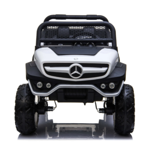 Mercedes Benz UniMog UTV/ATV Buggy - 24V 4WD White | 12v kids ride on,4X4,Kids ride on,UTV/ATV Buggy