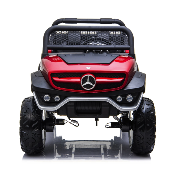 Mercedes Benz UniMog UTV/ATV Buggy - 24V 4WD Red4 | 4X4